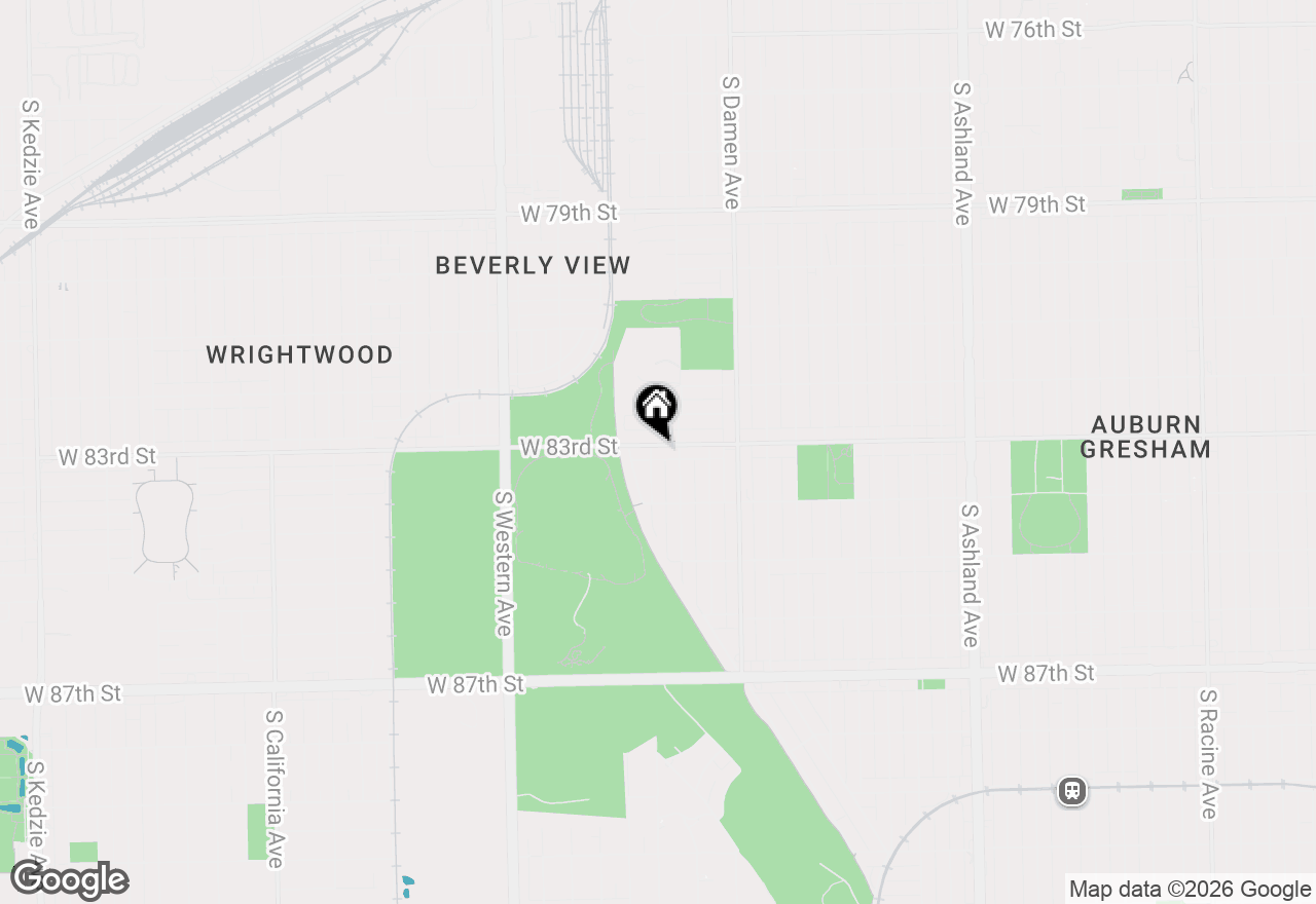 Map of 2123 W 83rd Street, Chicago, IL 60620