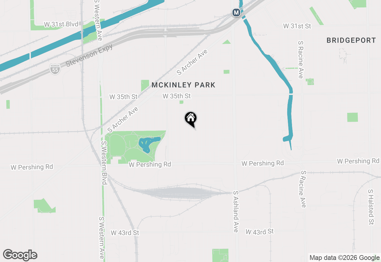 Map of 3700 S Honore Street, Chicago, IL 60609