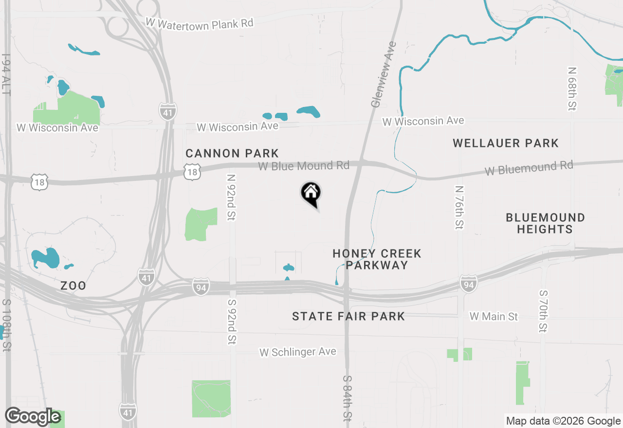 Map of 150 N 87th St, Wauwatosa, WI 53226