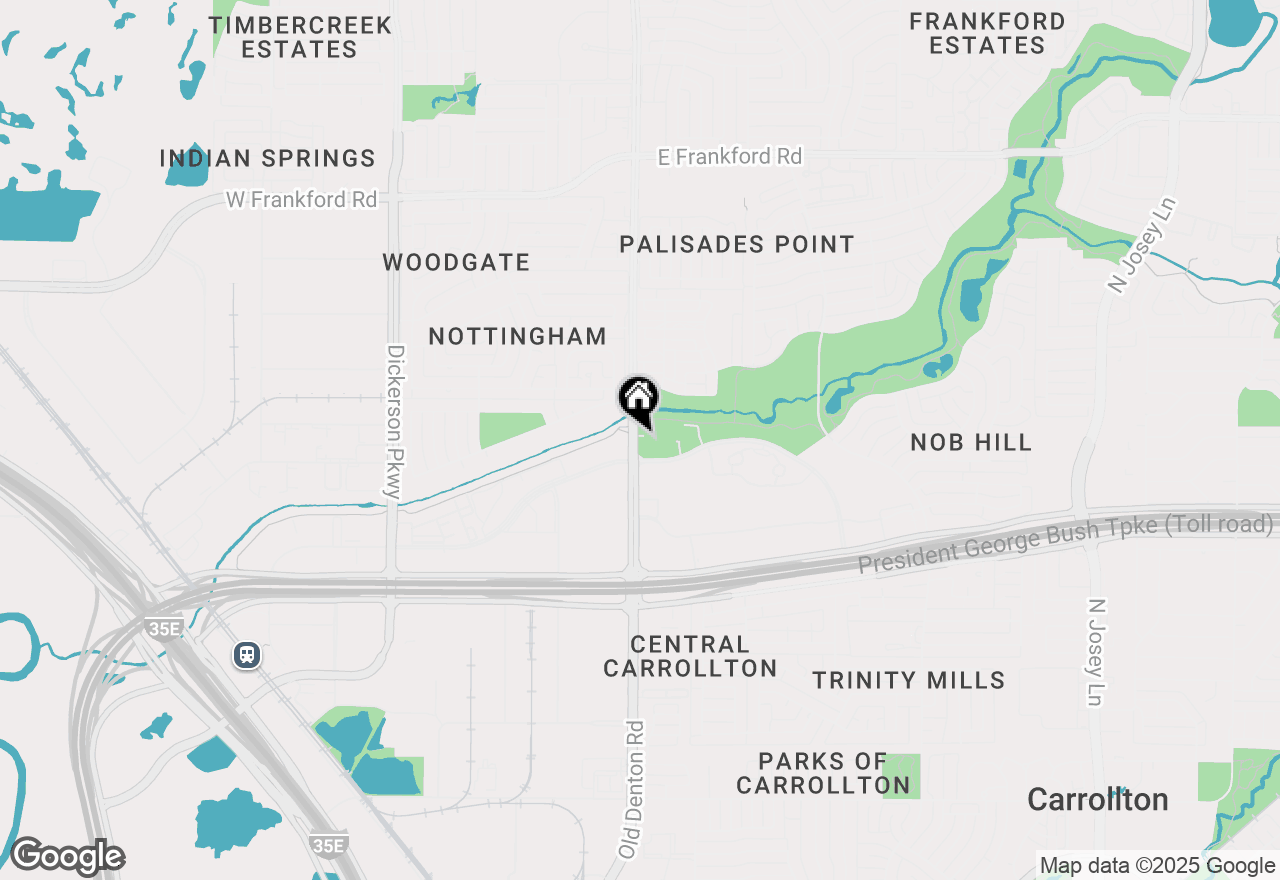 Map of 2700 Old Denton Road #3338, Carrollton, TX 75007