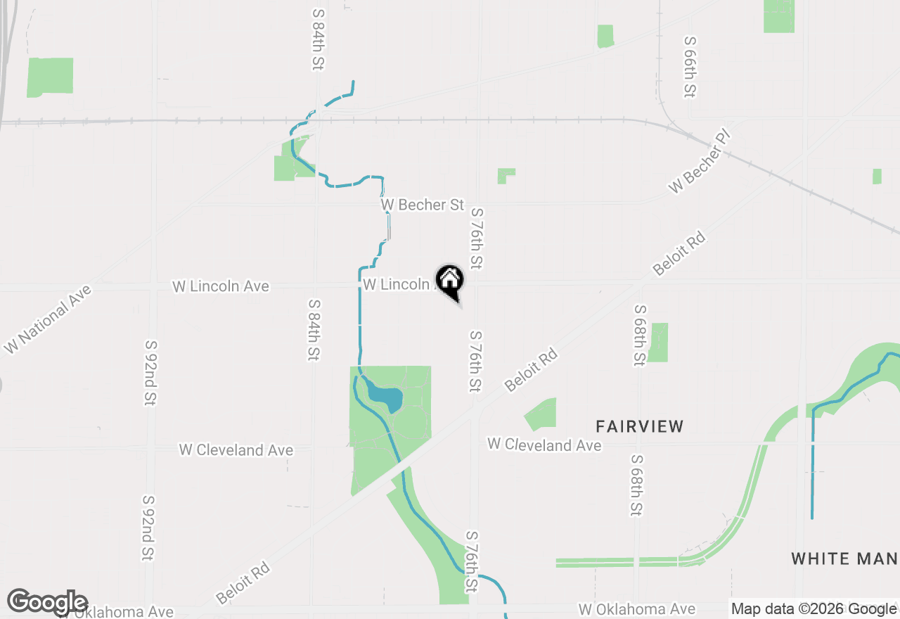 Map of 2353 S 77th St, West Allis, WI 53219