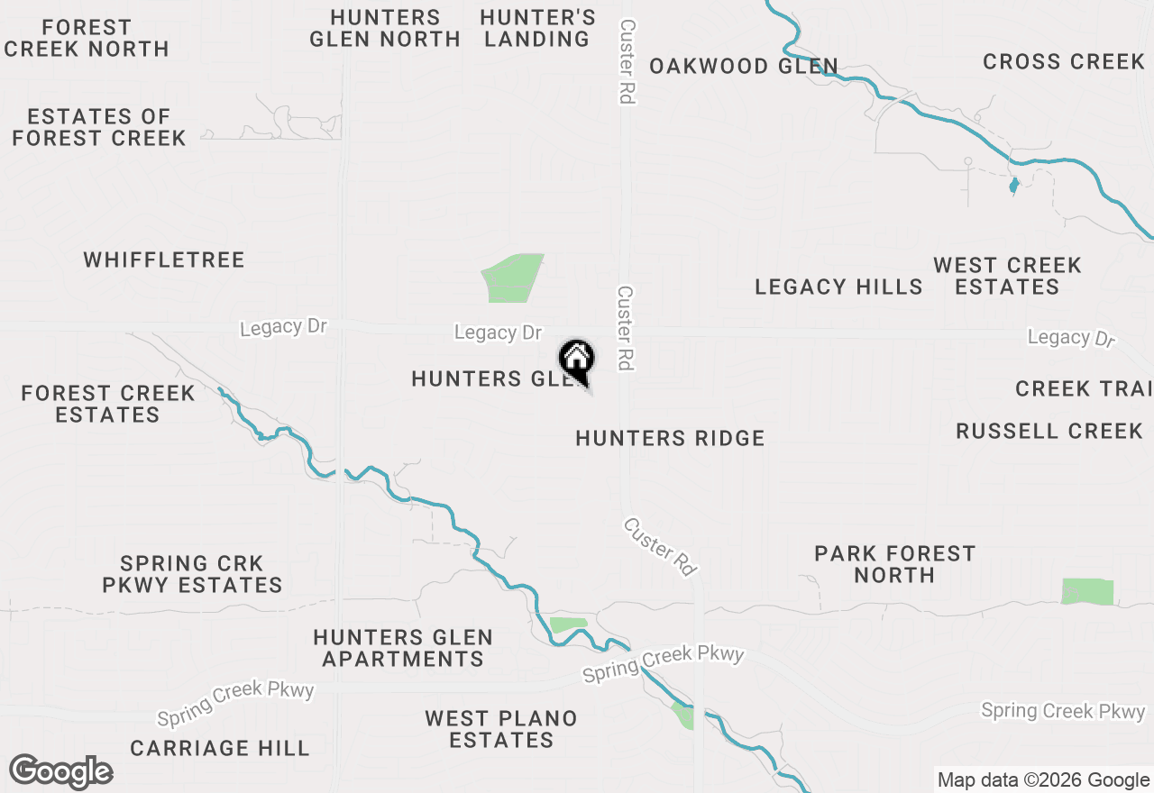 Map of 2217 Heatherton Place, Plano, TX 75023