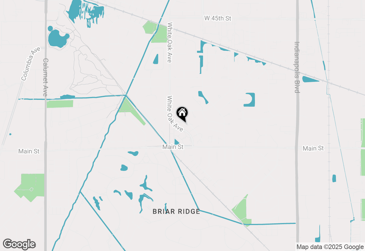 Map of 1733 Regal Court, Munster, IN 46321