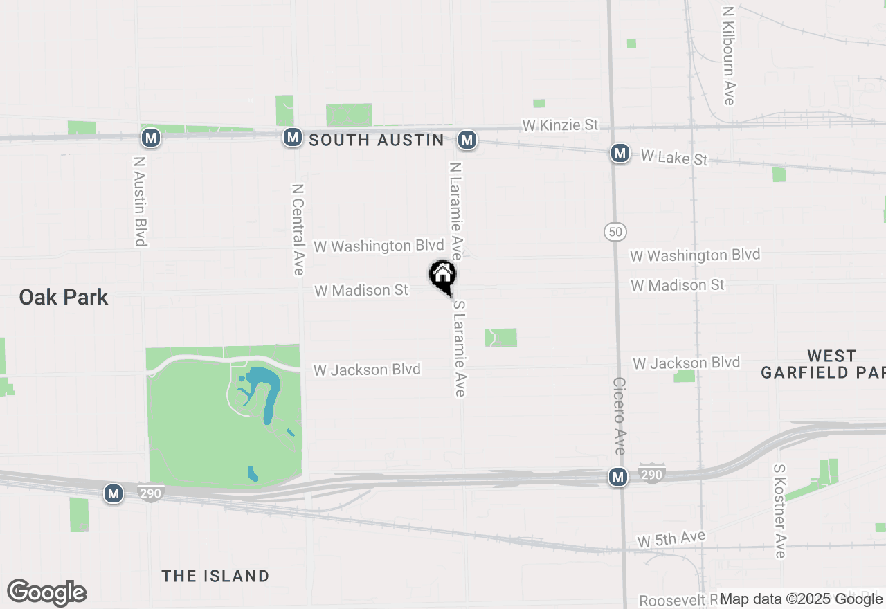 Map of (Address confidential), Chicago, Illinois 60644