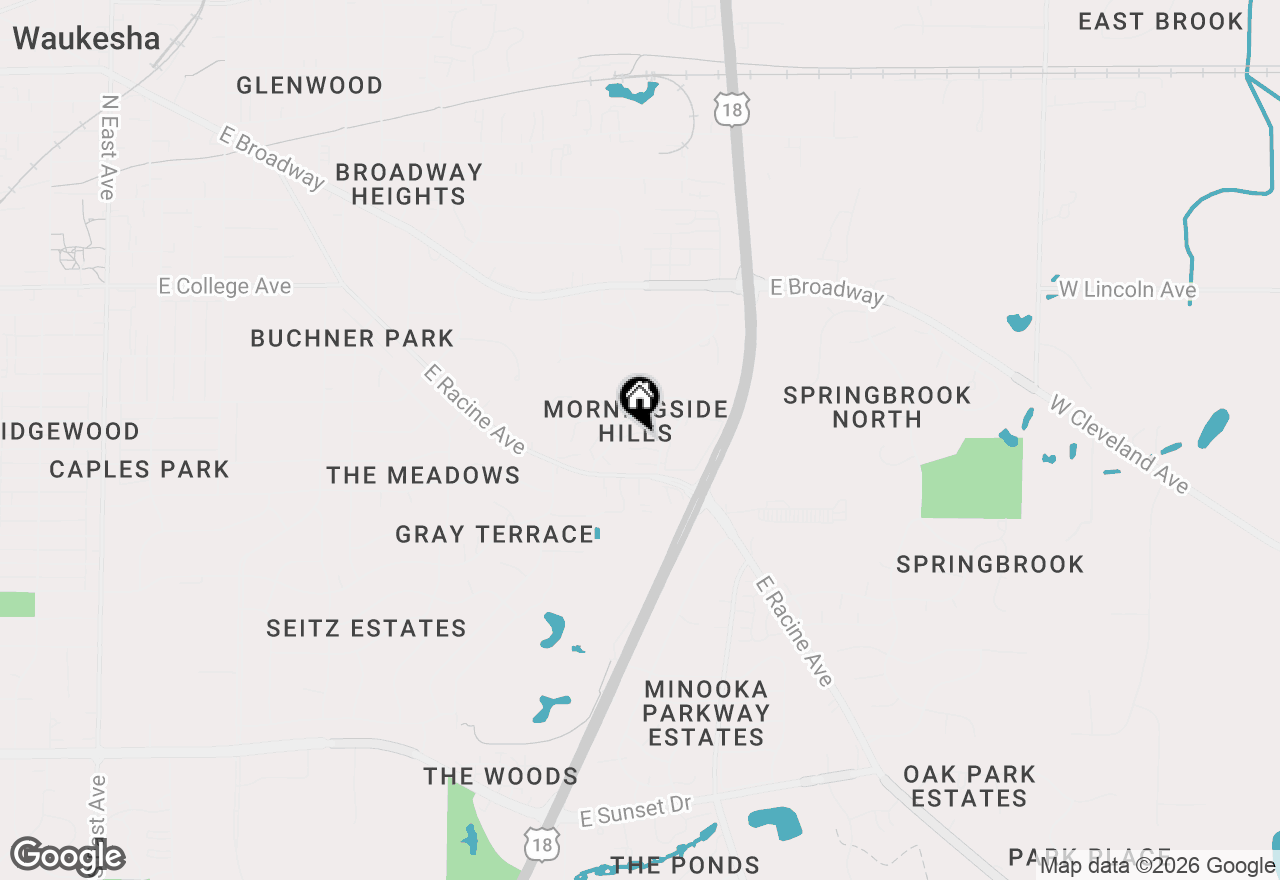 Map of 307 Cheviot Chase #6, Waukesha, WI 53186