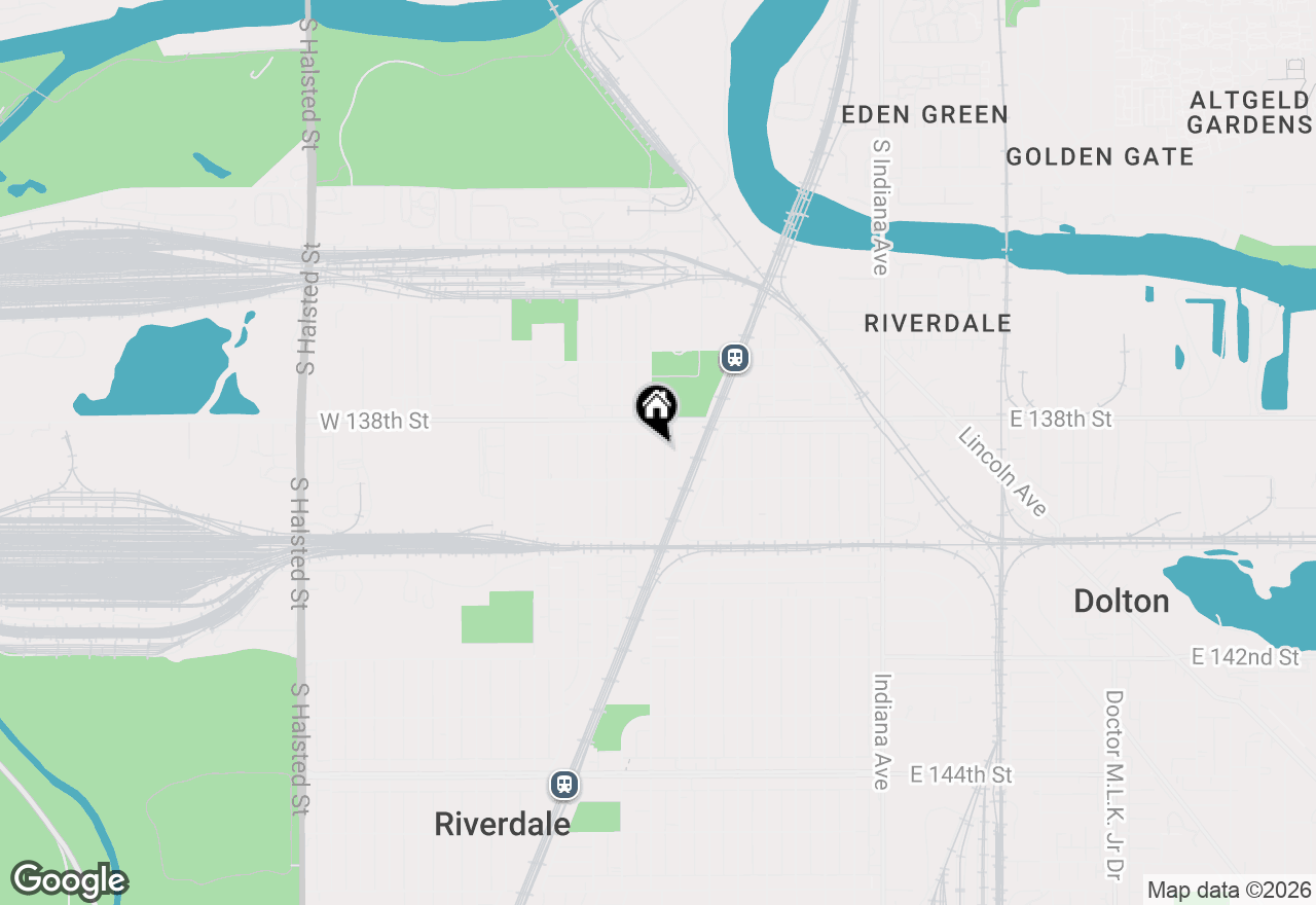 Map of 13827 S Wentworth Avenue, Riverdale, IL 60827