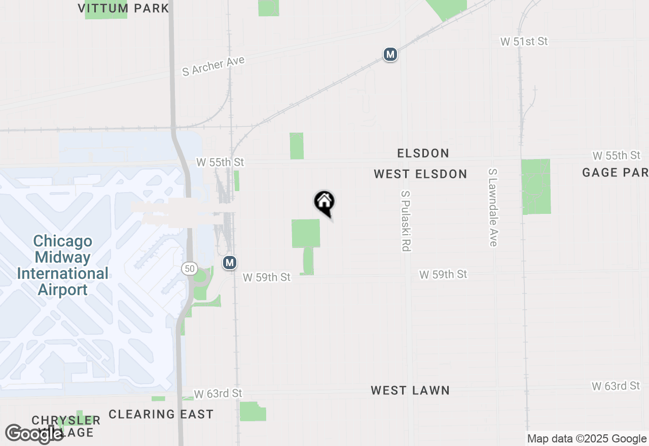 Map of 5707 S Kildare Avenue, Chicago, IL 60629