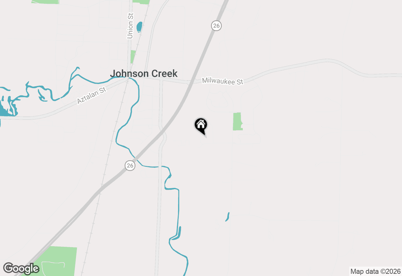 Map of 465 Hillary Cir #A, Johnson Creek, WI 53038