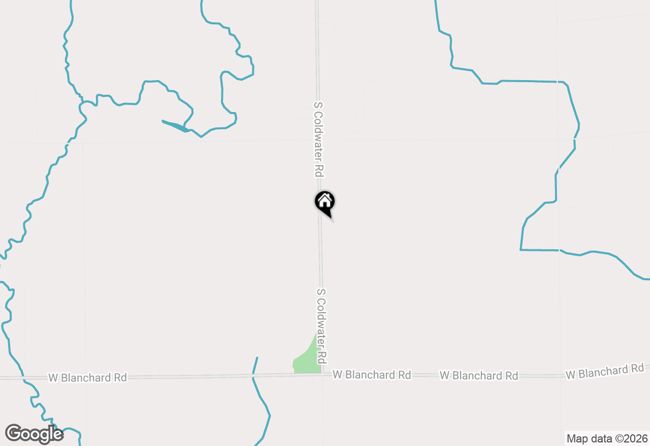 Map of 7367 S Coldwater Road, Blanchard, MI 49310