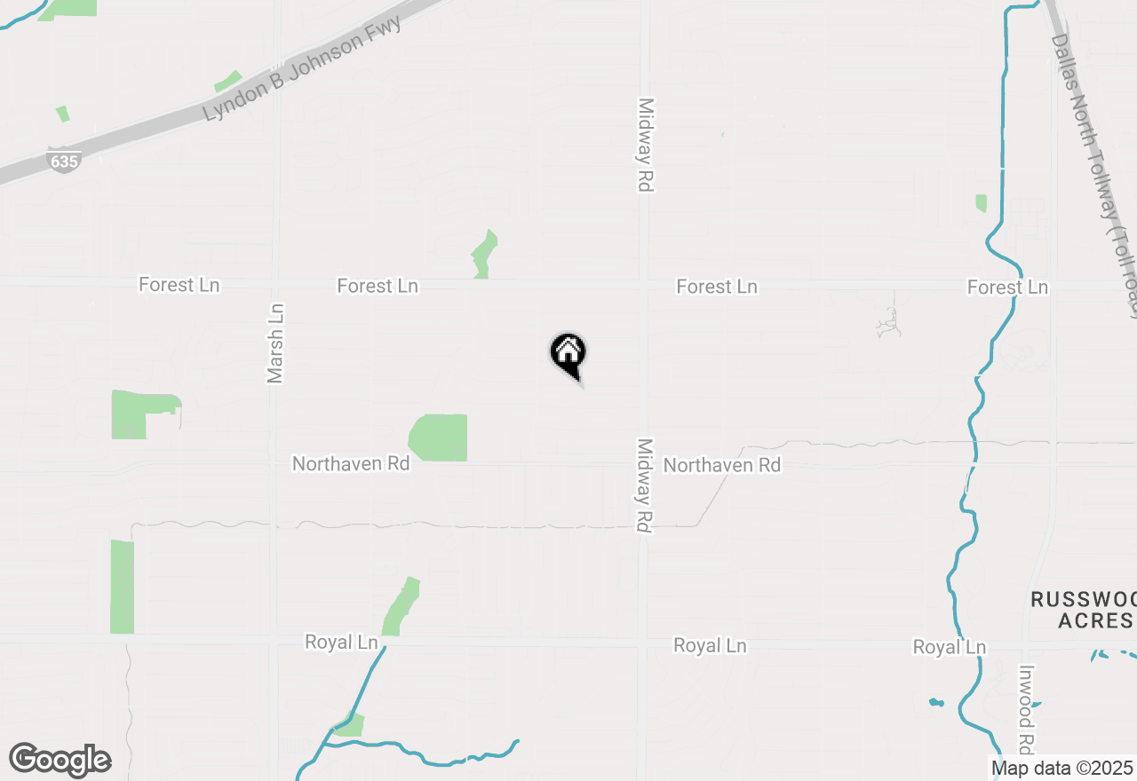 Map of 4037 Courtshire Drive, Dallas, TX 75229