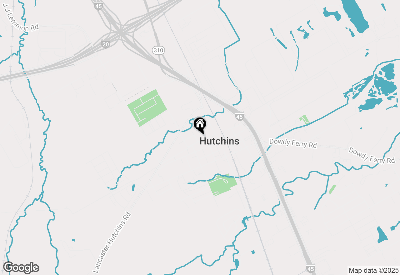 Map of 309 W Dallas Street, Hutchins, TX 75141