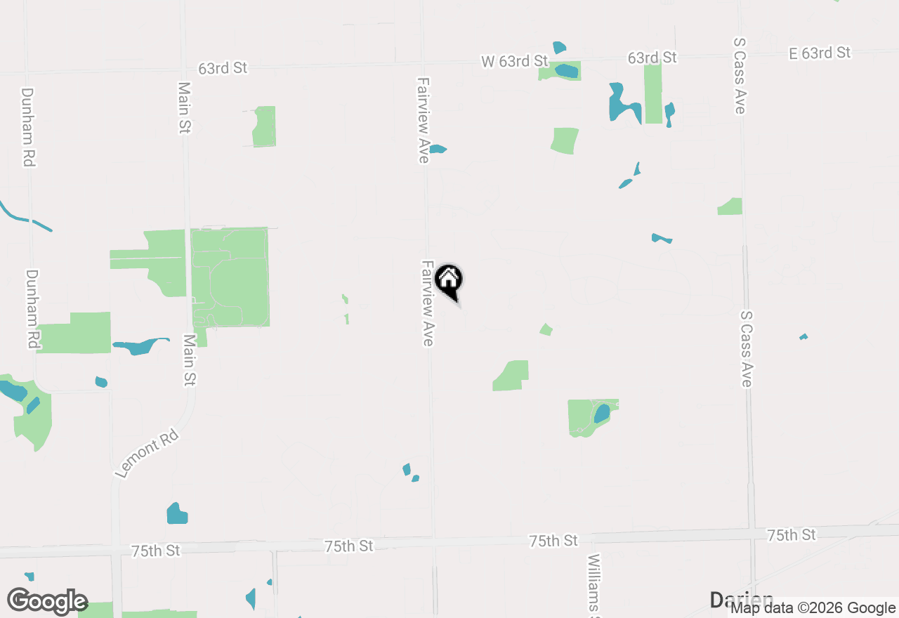 Map of 6905 Irish Court, Darien, IL 60561