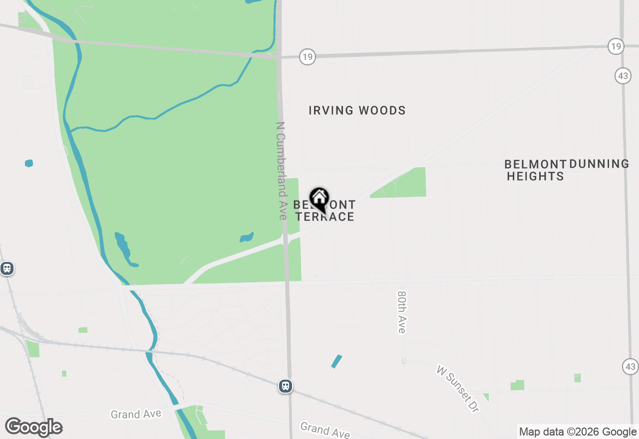 Map of 8254 W Forest Preserve Avenue, Chicago, IL 60634