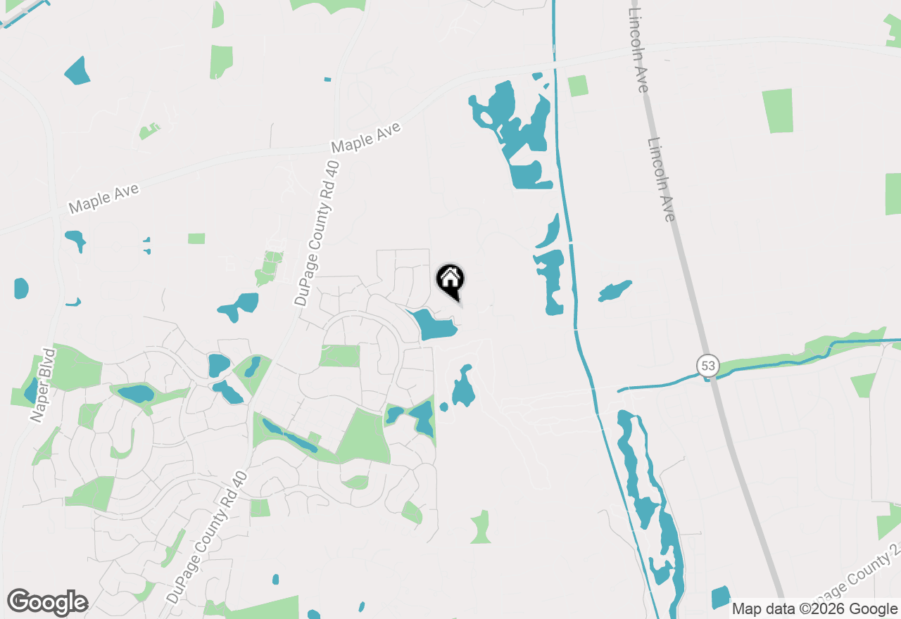 Map of 1767 Briggs Court, Lisle, IL 60532