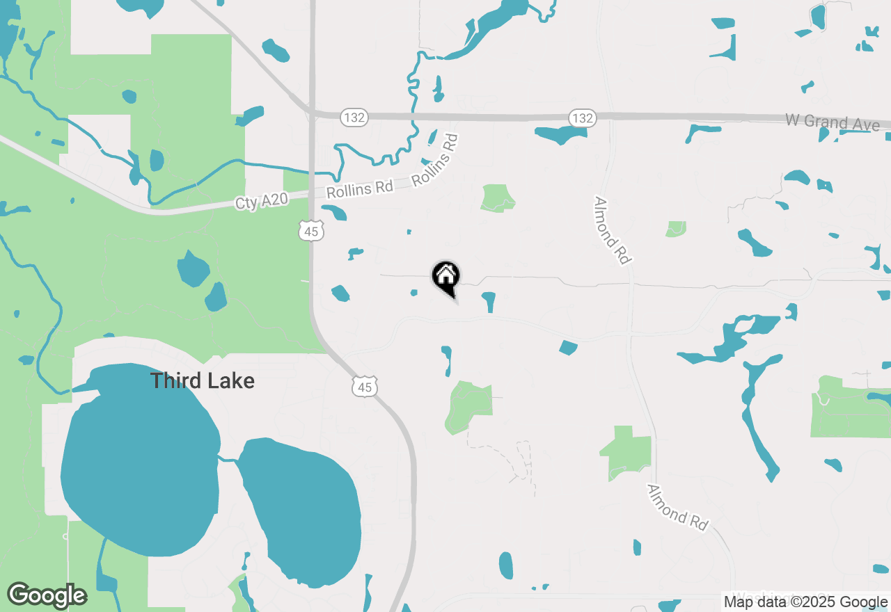 Map of 1214 Vista Drive, Gurnee, IL 60031