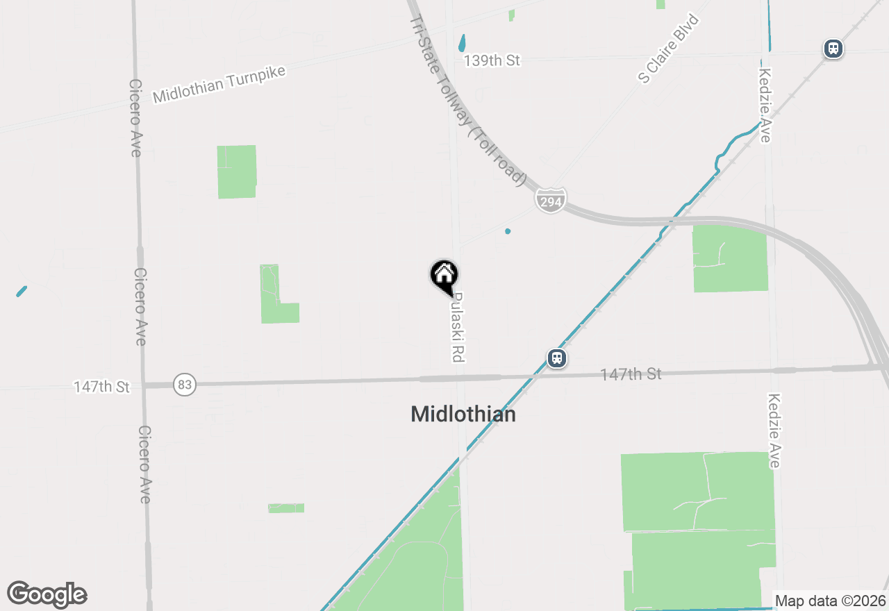 Map of 14501 Keystone Avenue #9, Midlothian, IL 60445