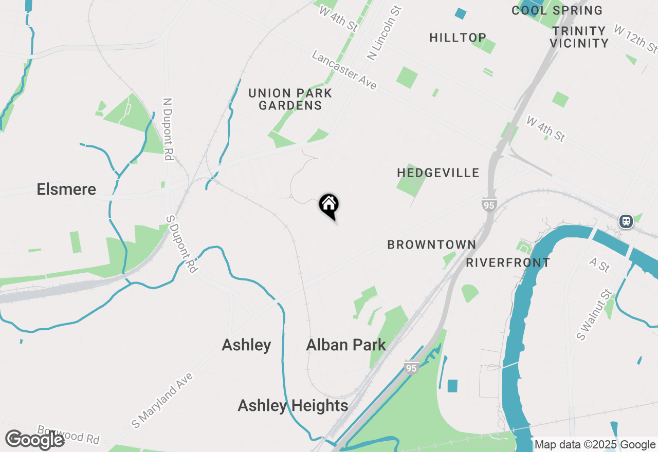 Map of 1125 Clayton Road, Wilmington, DE 19805