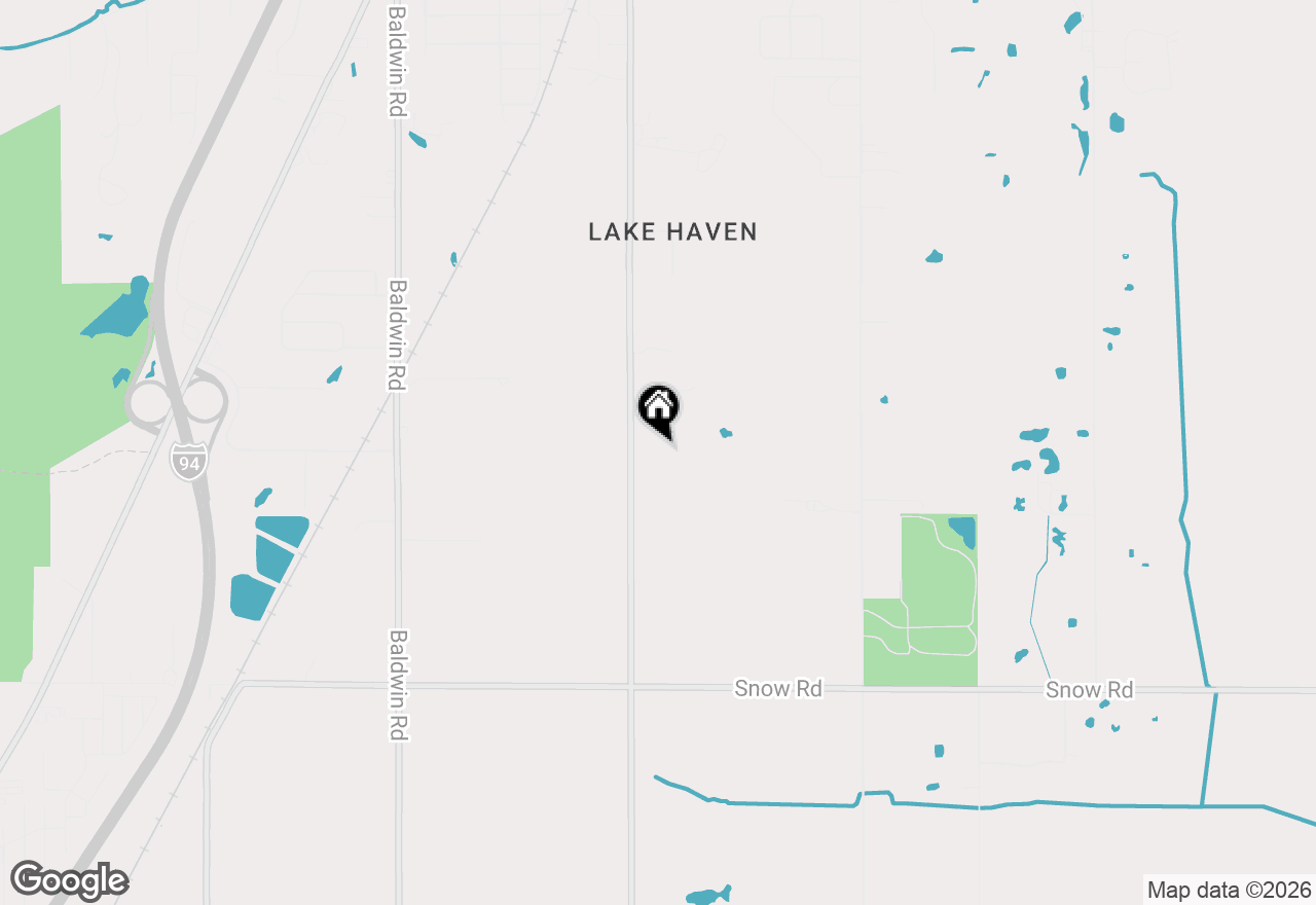 Map of 10497 California Road, Bridgman, MI 49106