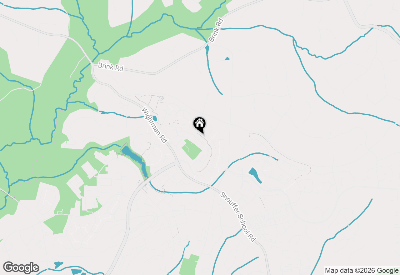 Map of 20610 Highland Hall Drive, Montgomery Village, MD 20886
