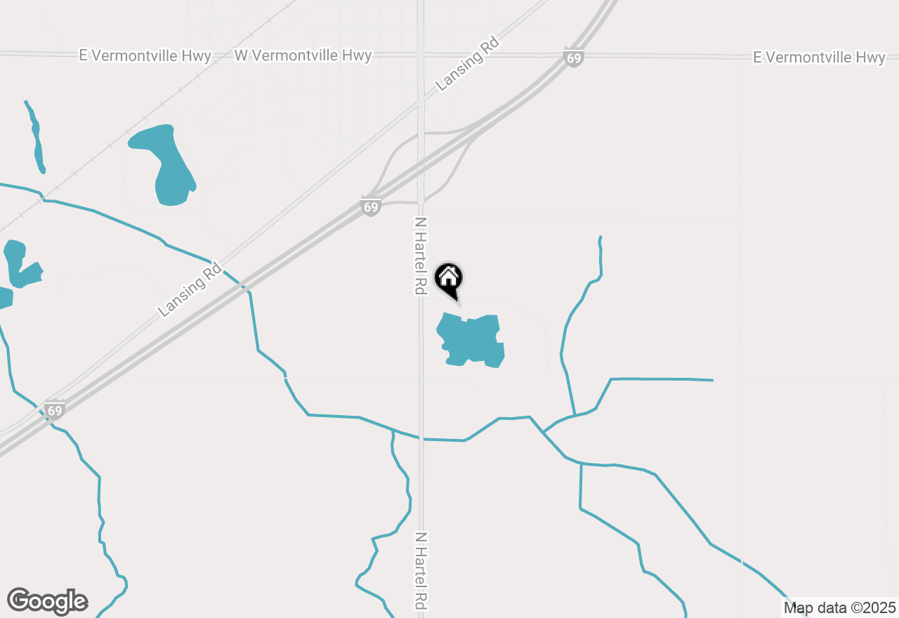 Map of 5090 Carls, Charlotte, MI 48813