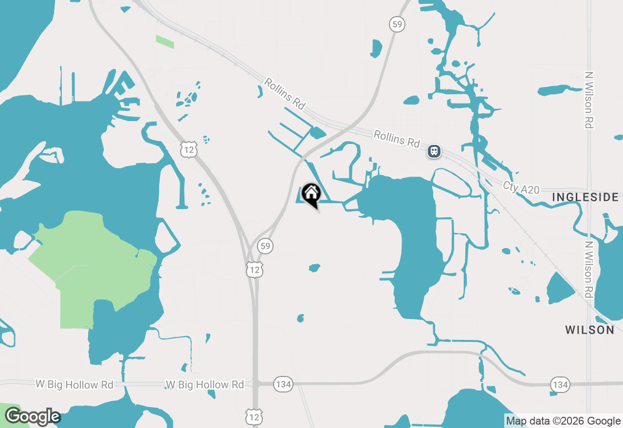 Map of 255 Rainier Way, Fox Lake, IL 60020