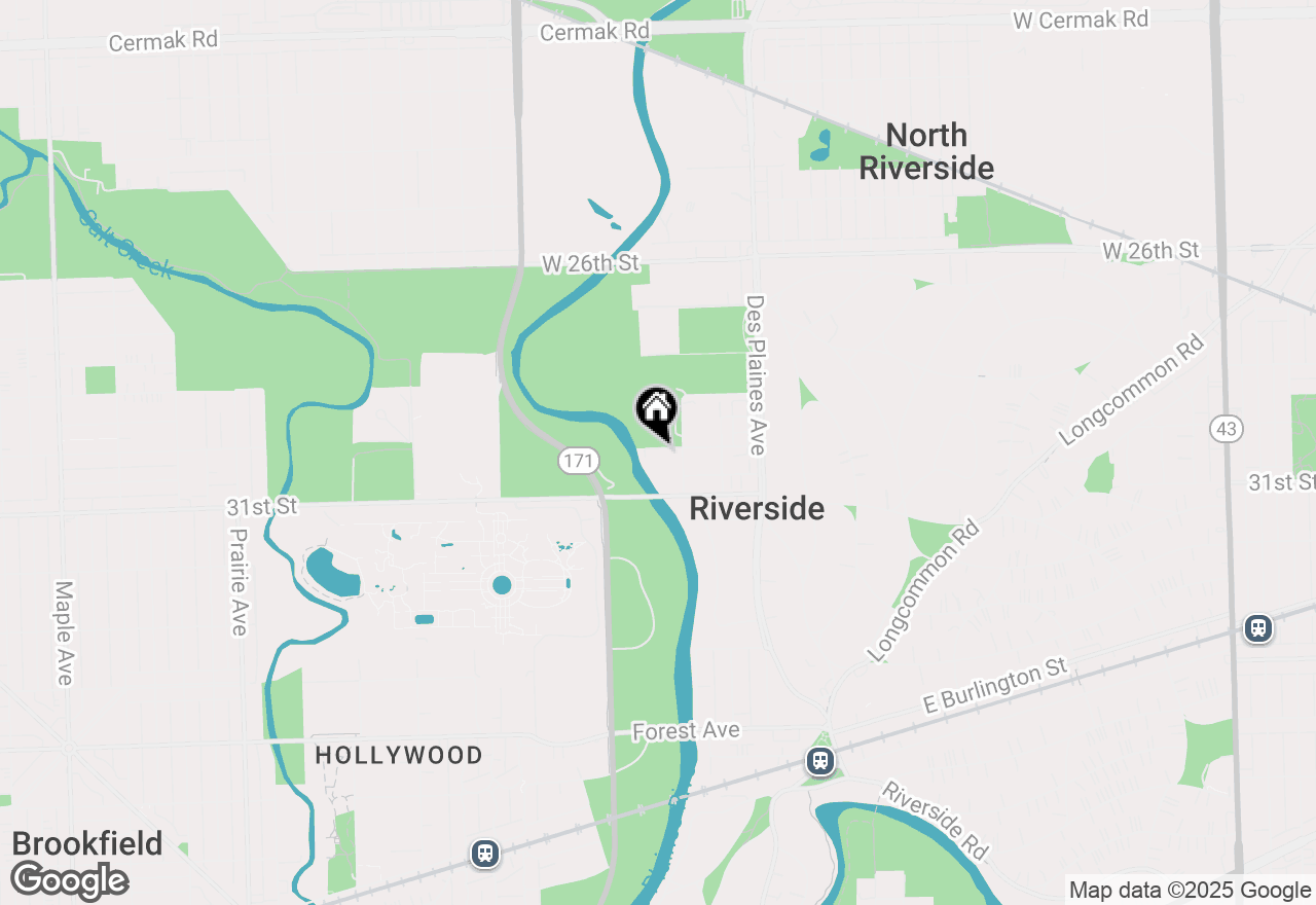 Map of 8223 W 30th Street, North Riverside, IL 60546