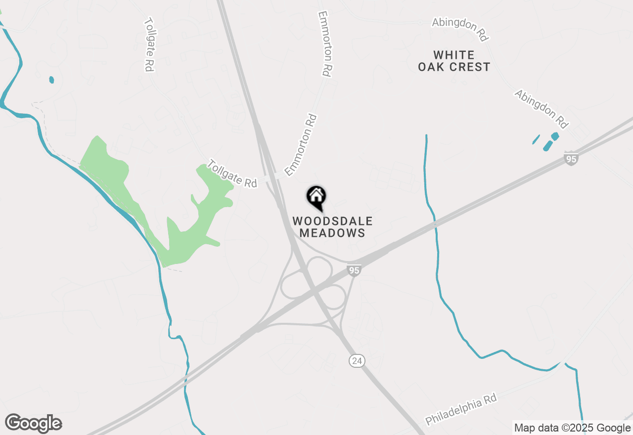 Map of 3603 Marpat Drive, Abingdon, MD 21009