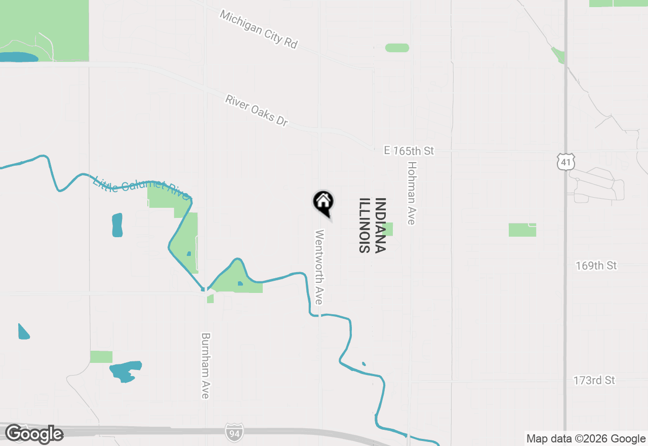 Map of 1477 Wentworth Avenue, Calumet City, IL 60409