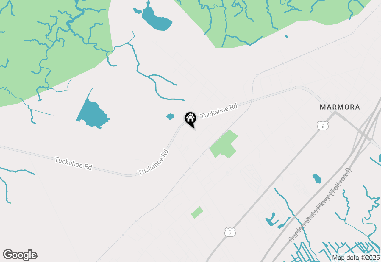 Map of 8 Henry Road, Marmora, NJ 08223