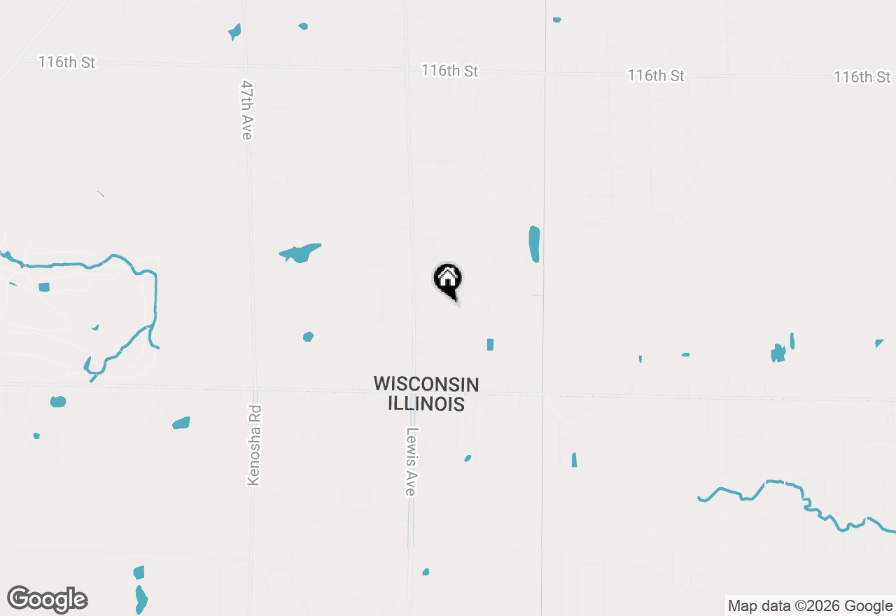 Map of 3735 125th St, Pleasant Prairie, WI 53158