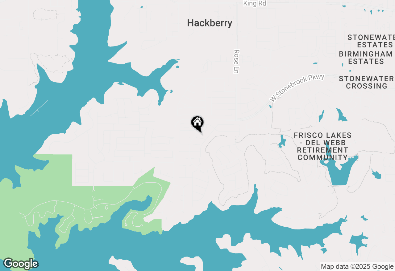 Map of 2990 Rolling River Road, Frisco, TX 75036