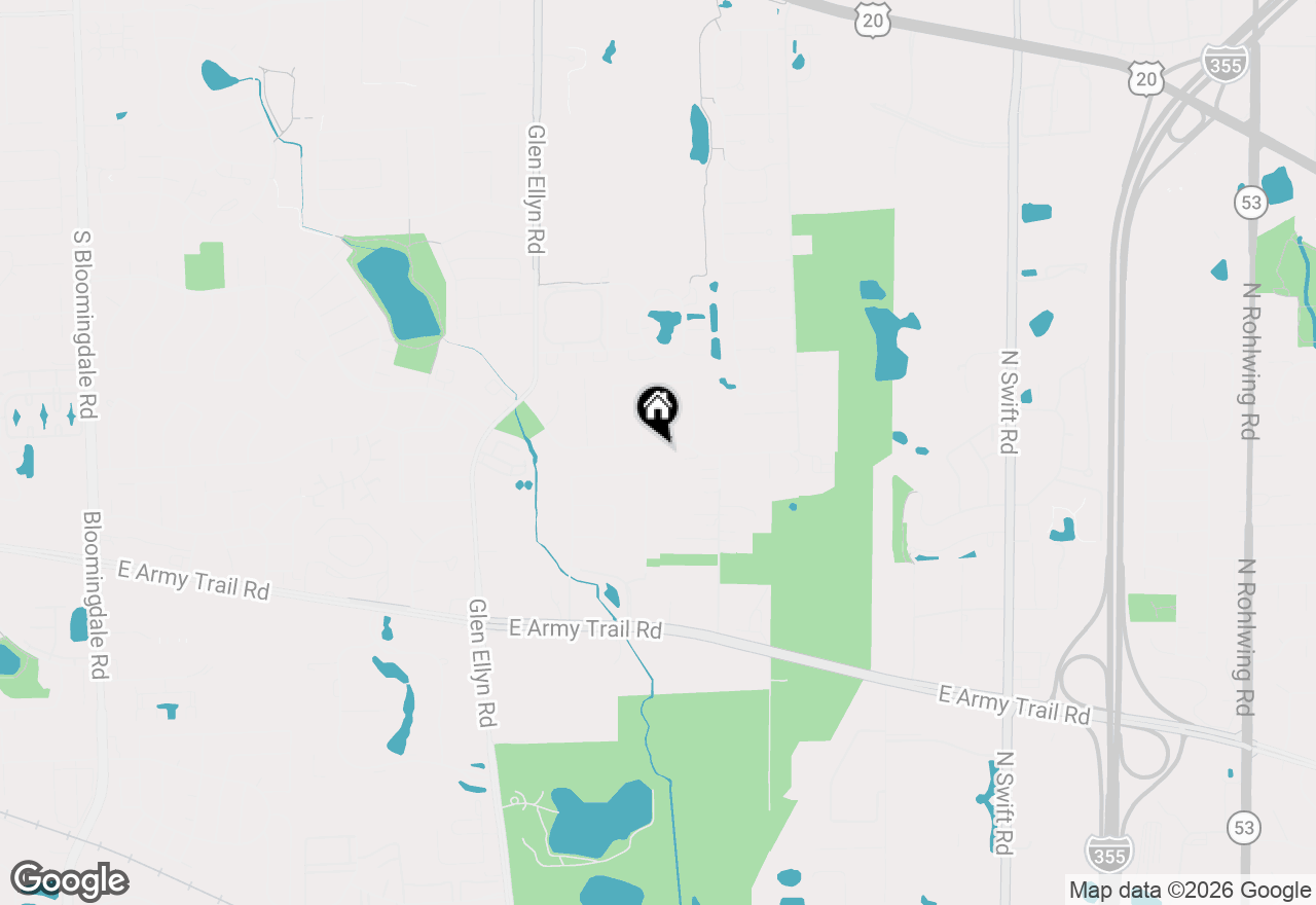 Map of 324 Byron Avenue, Bloomingdale, IL 60108