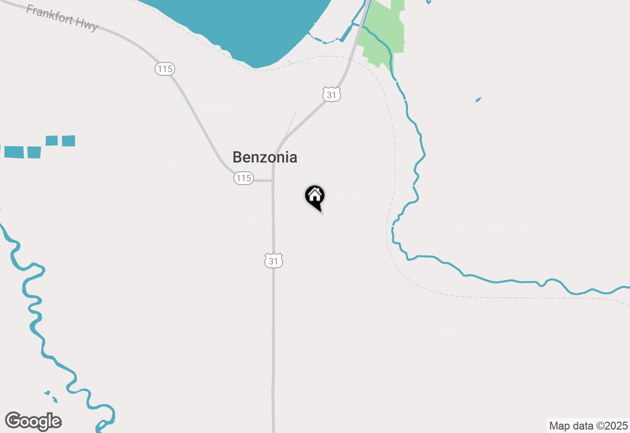 Map of 7188 Traverse Avenue, Benzonia, MI 49616