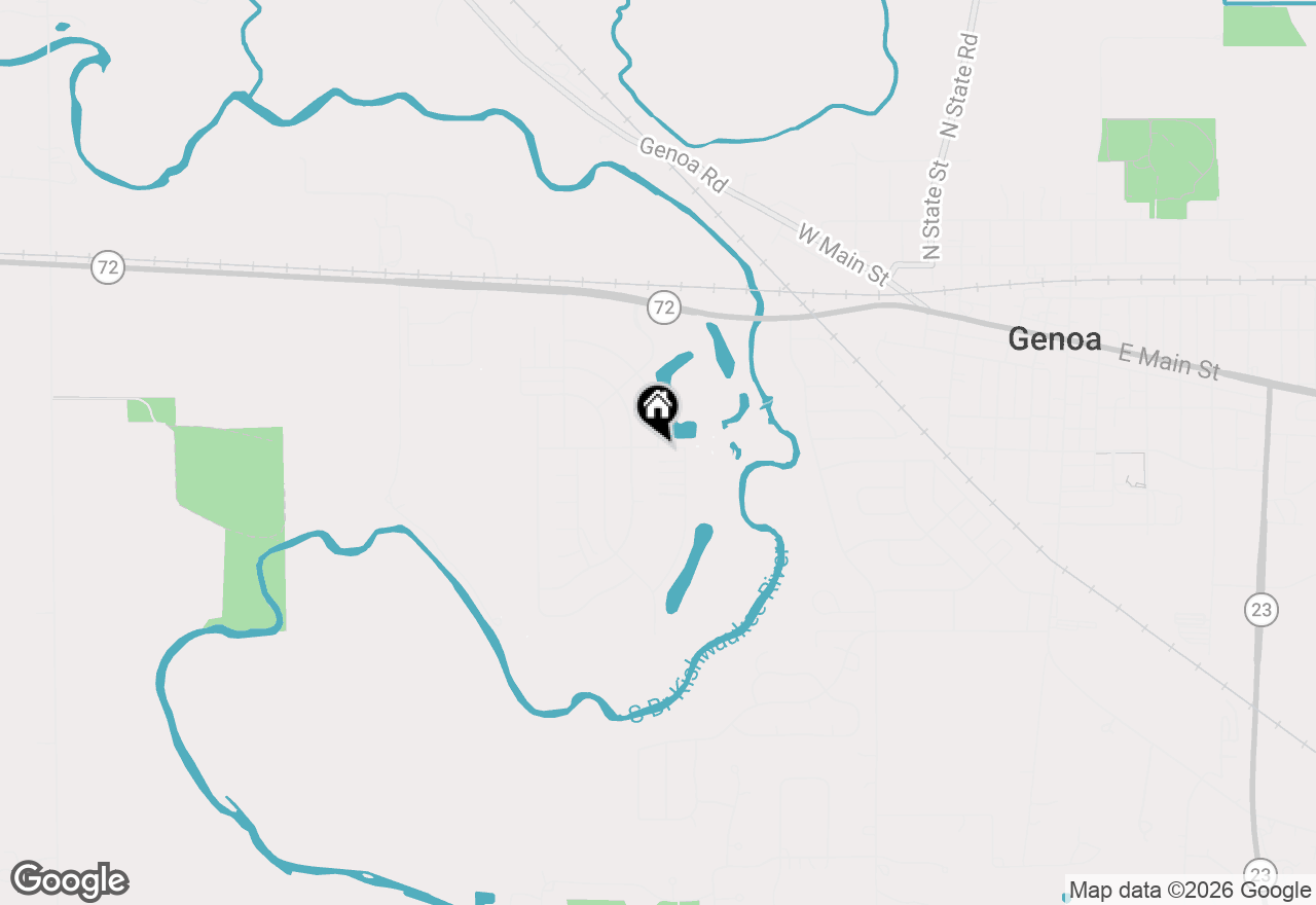 Map of 437 Stearn Drive #437, Genoa, IL 60135