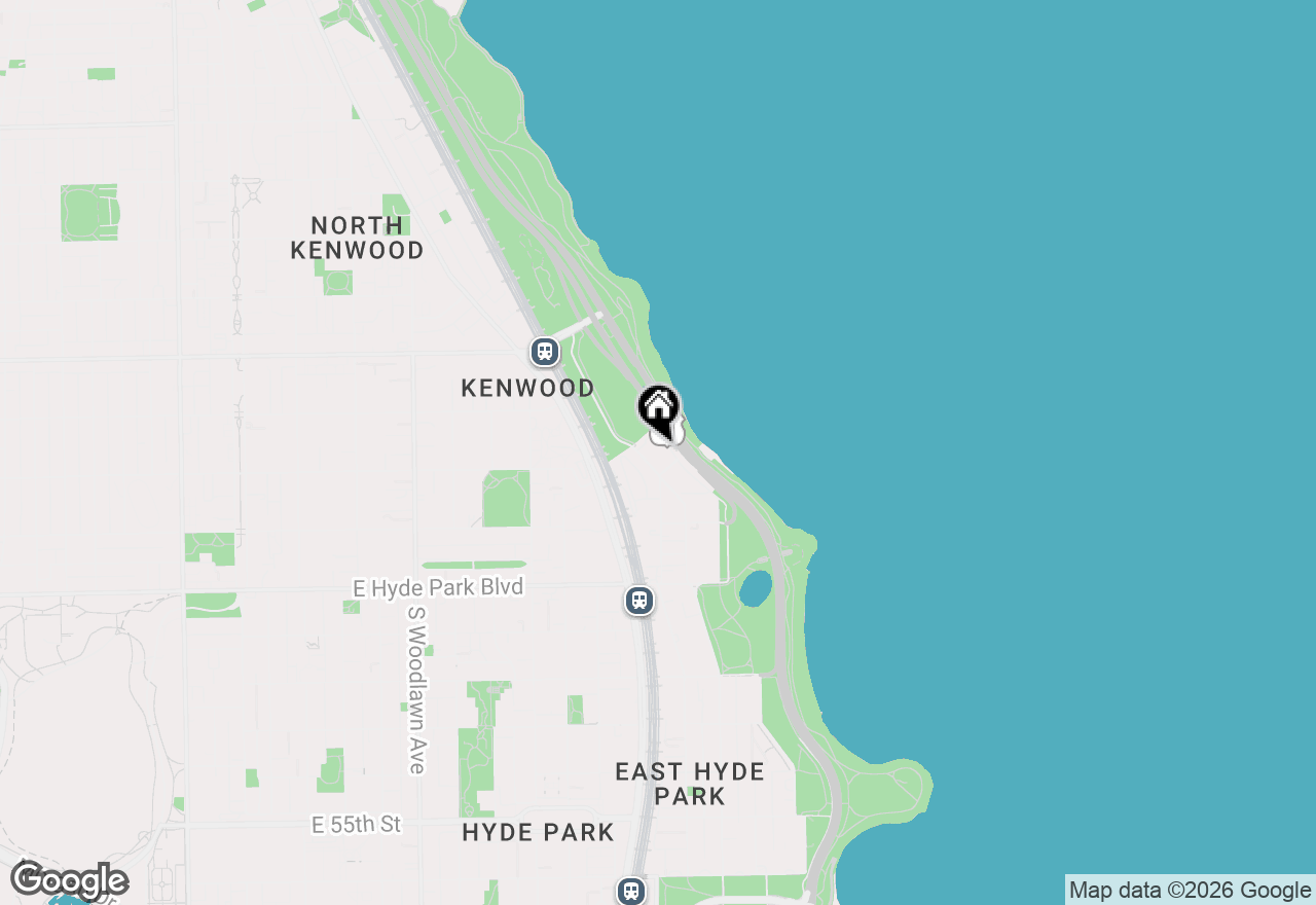 Map of 4800 S Chicago Beach Drive #1911S, Chicago, IL 60615