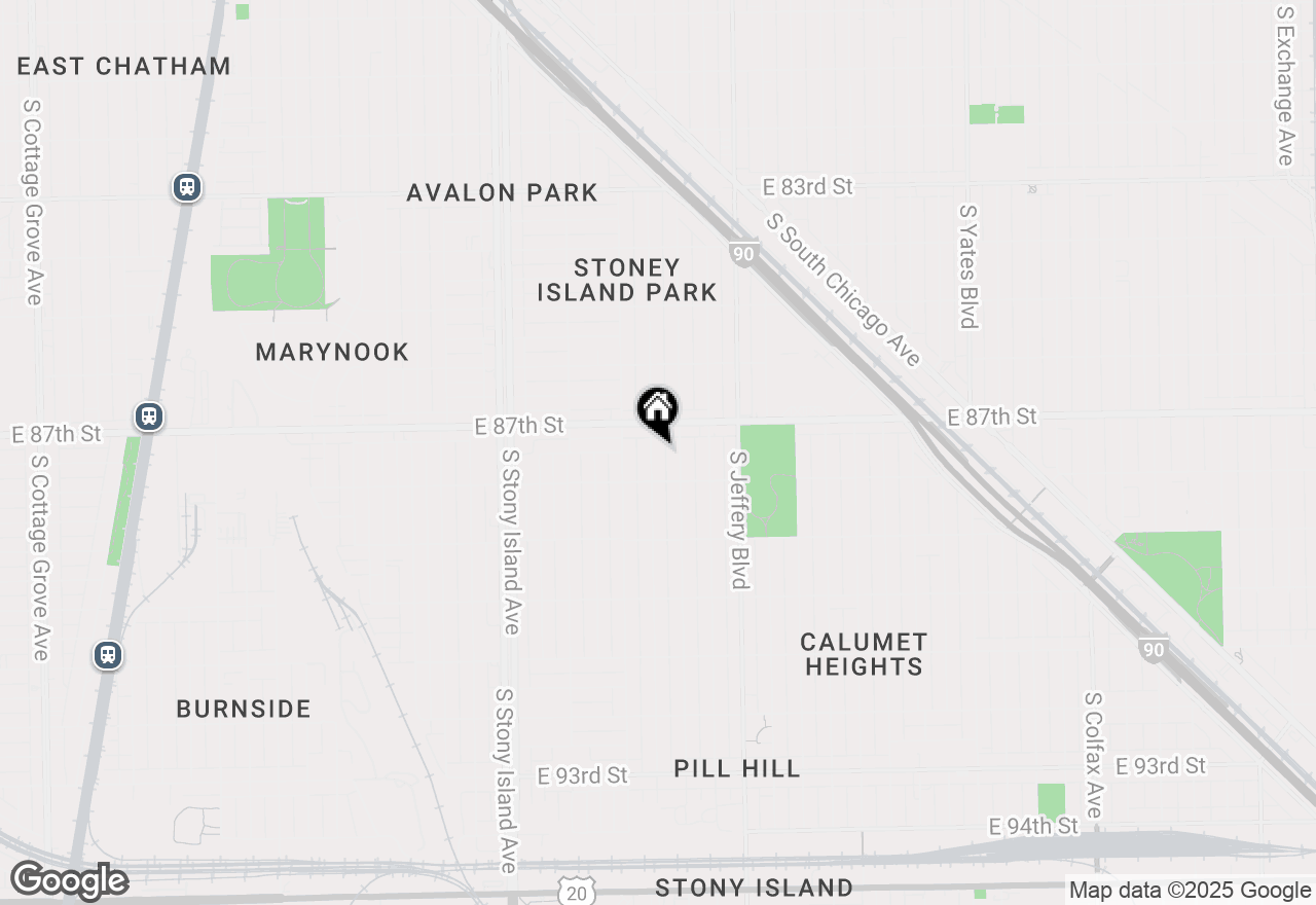 Map of 8731 S Constance Avenue, Chicago, IL 60617
