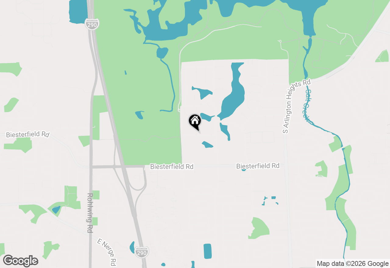 Map of 810 Gloucester Drive #126, Elk Grove Village, IL 60007