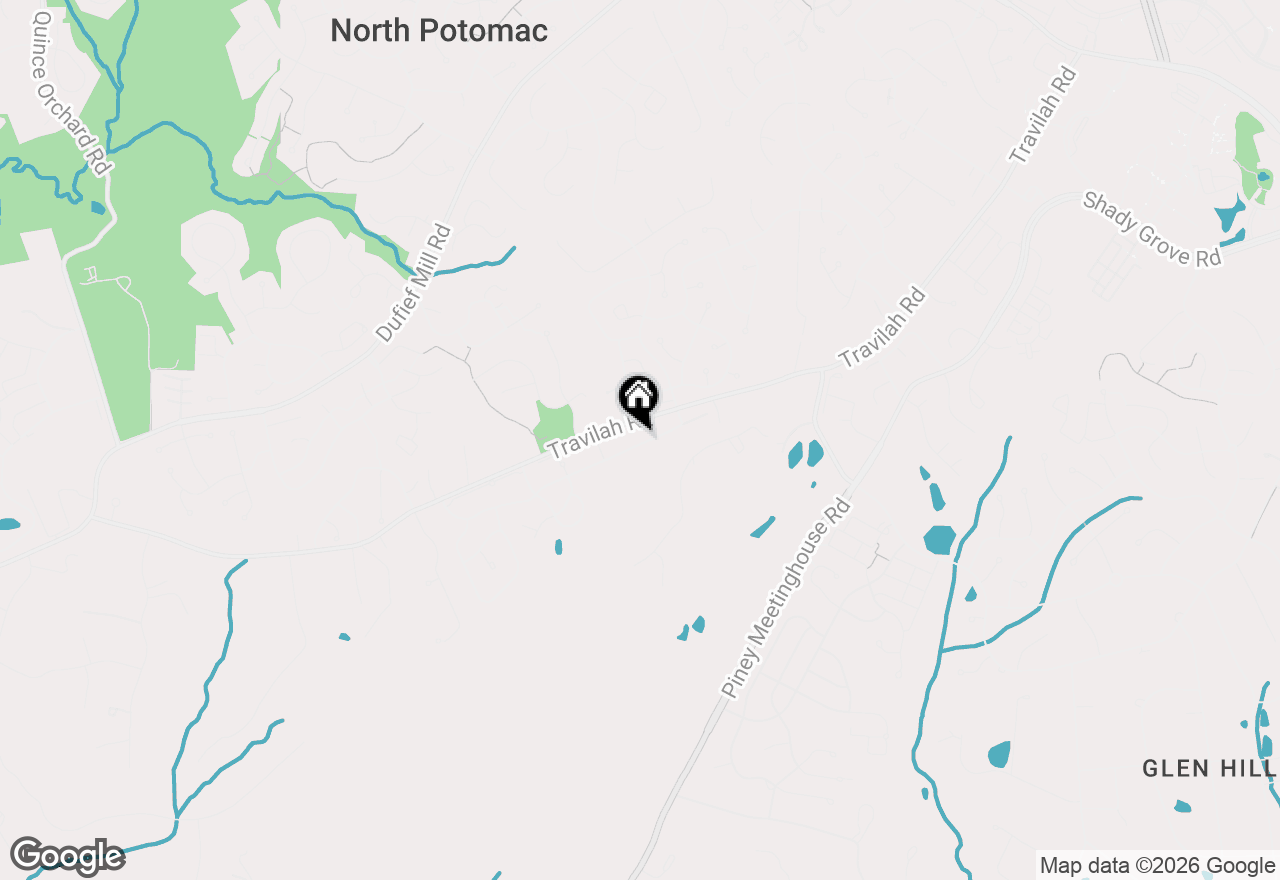 Map of 11117 Potomac Oaks Drive, Rockville, MD 20850