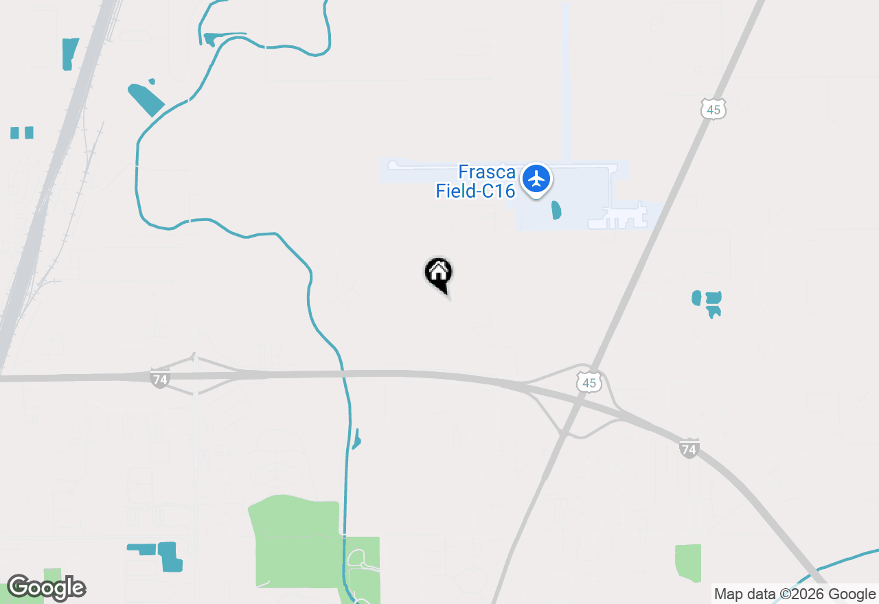 Map of 402 Beeson Drive, Urbana, IL 61802