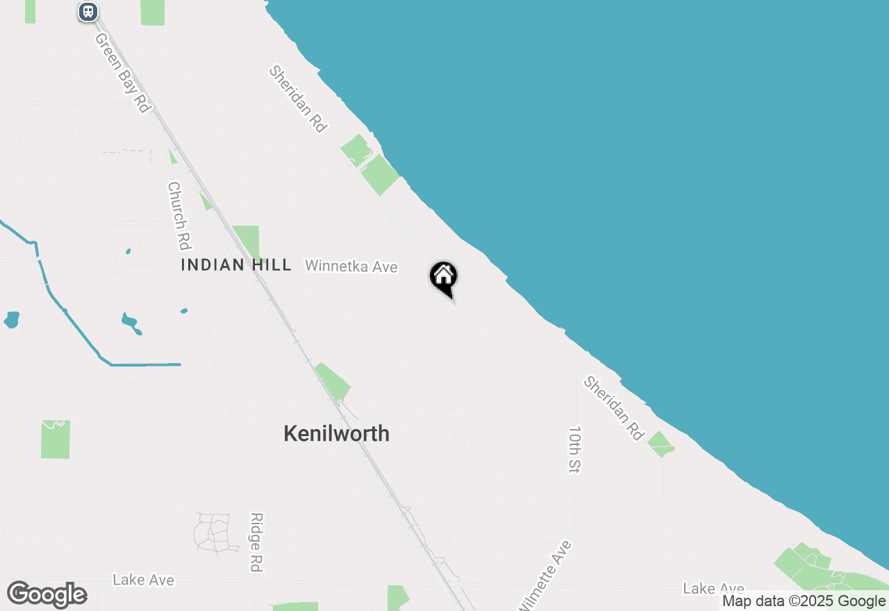 Map of 141 Kenilworth Avenue, Kenilworth, IL 60043