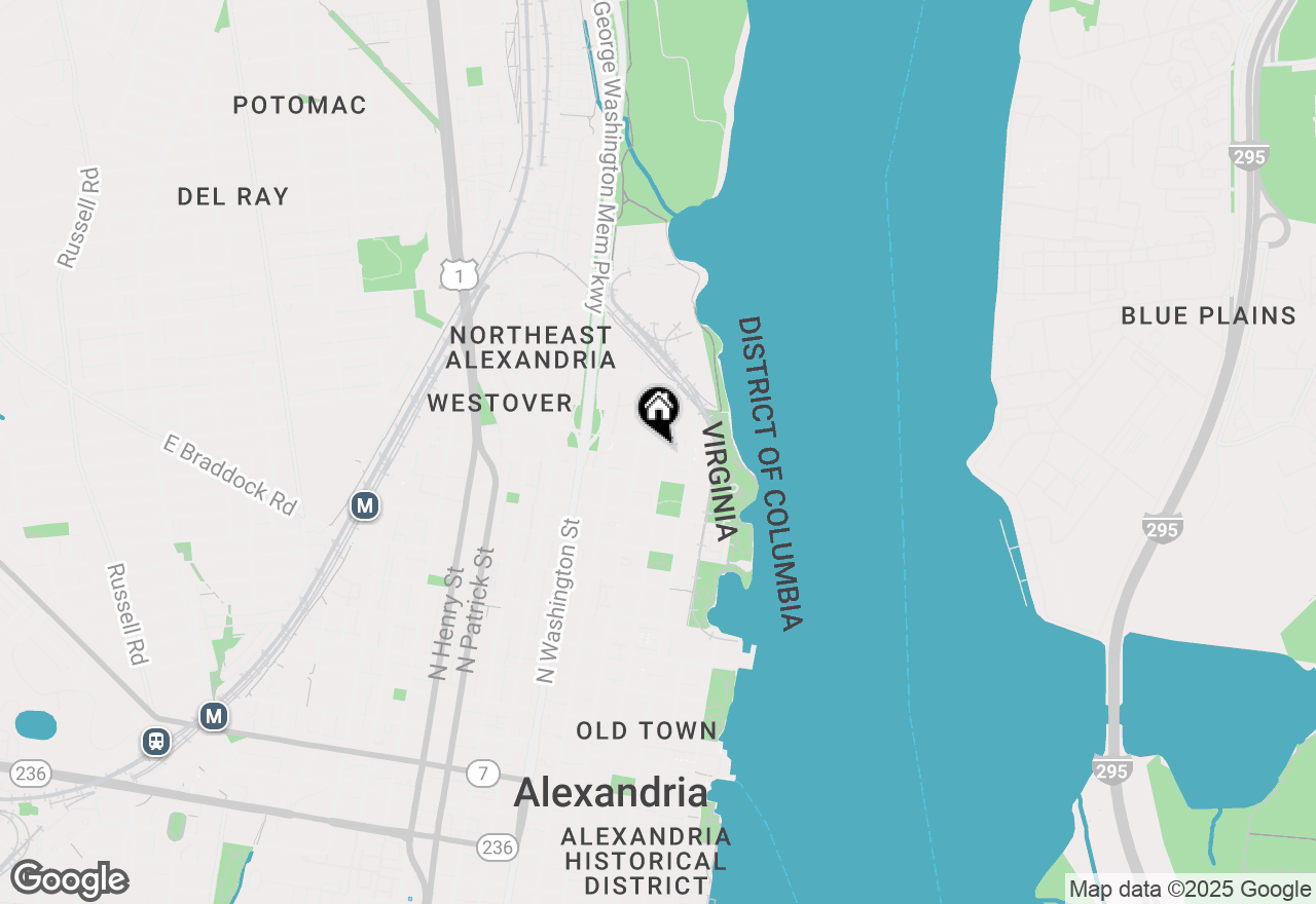 Map of 1064 N Royal Street, Alexandria, VA 22314