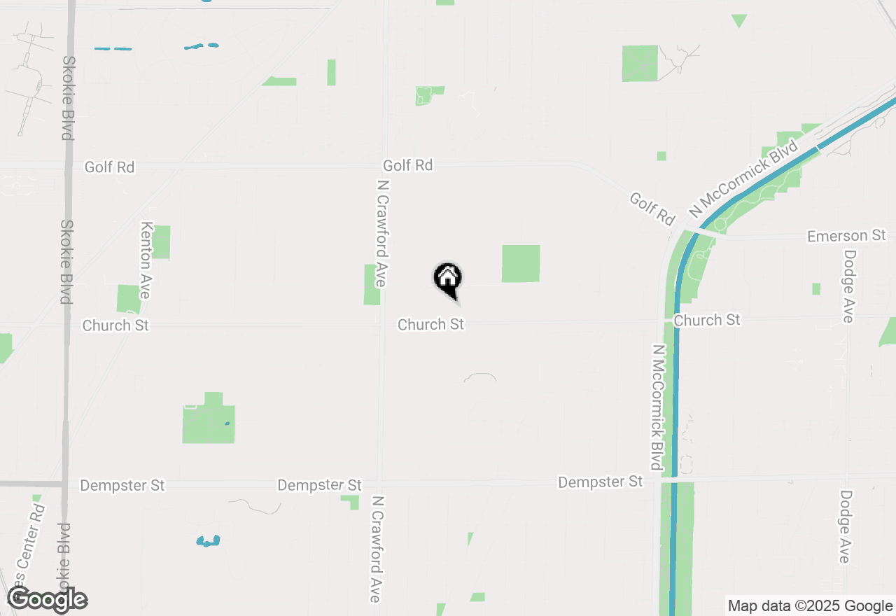 Map of 9221 Avers Avenue, Evanston, IL 60203