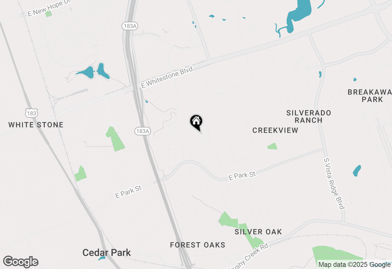 Map of 1127 Rawhide Trl, Cedar Park, TX 78613