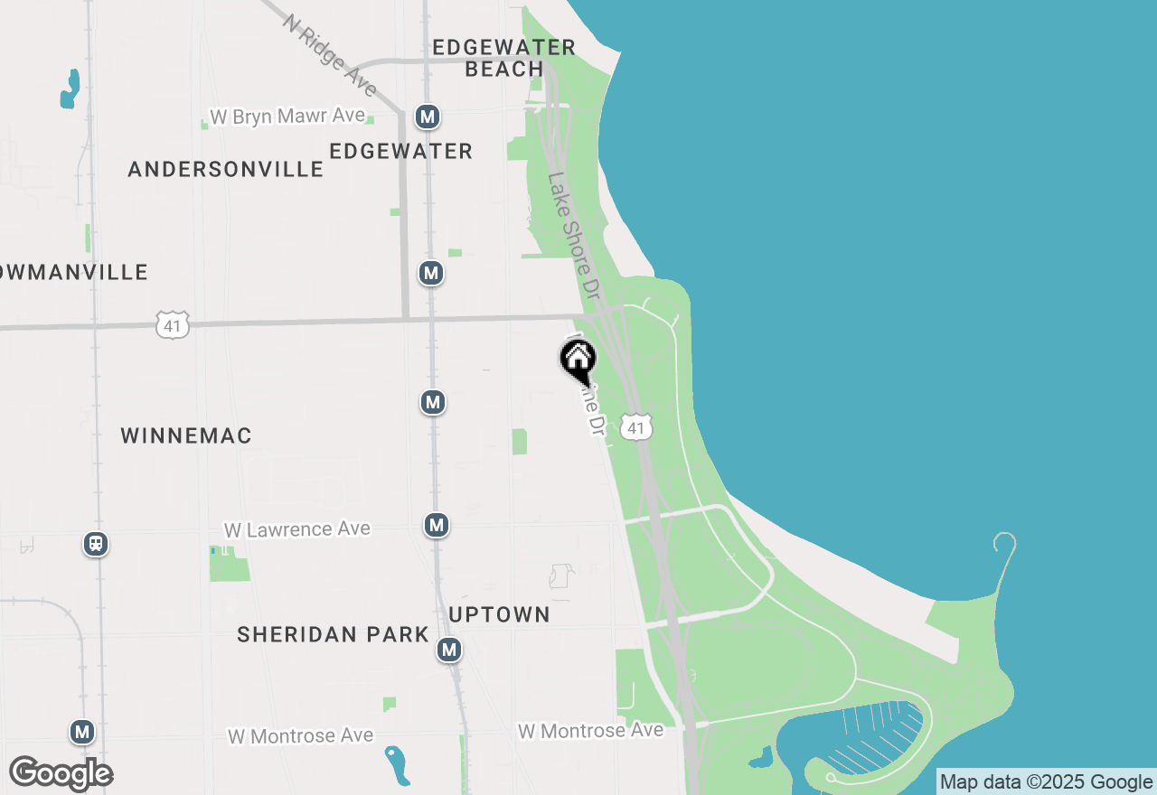 Map of 5000 N Marine Drive #10B, Chicago, IL 60640