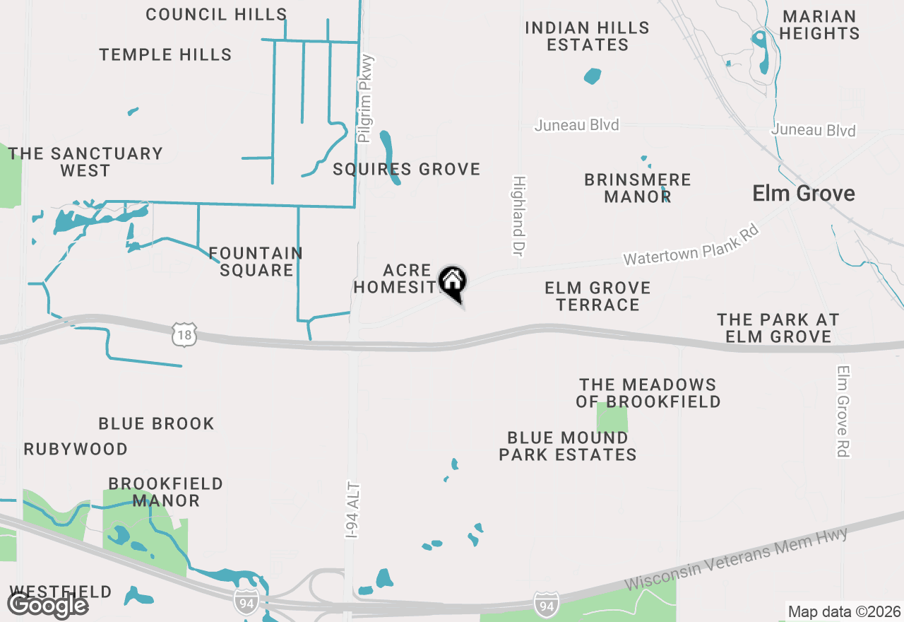 Map of 15100 Froedtert Dr, Elm Grove, WI 53122