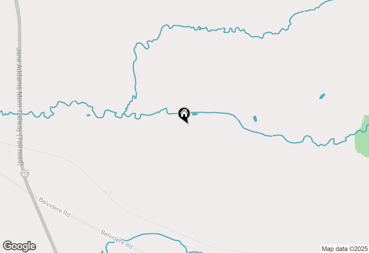 Map of 10472 Atwood Road, Roscoe, IL 61073