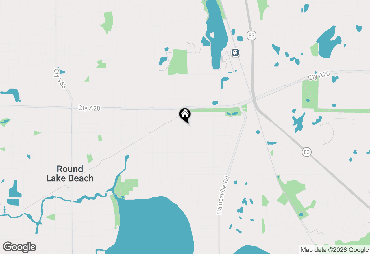 Map of 1531 N East End Avenue, Round Lake Beach, IL 60073