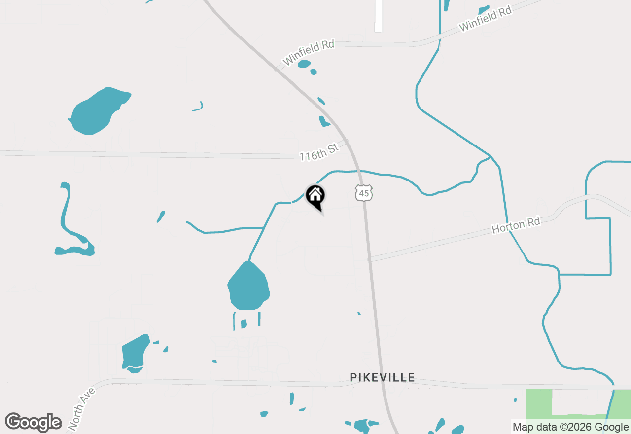 Map of 18410 119th St, Bristol, WI 53104