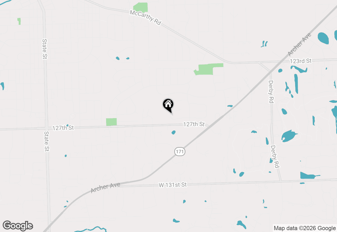 Map of 1396 Notre Dame Drive, Lemont, IL 60439