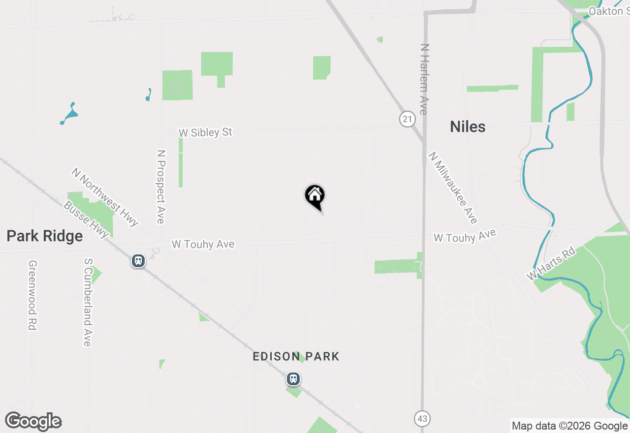 Map of 7255 N Oriole Avenue, Chicago, IL 60631